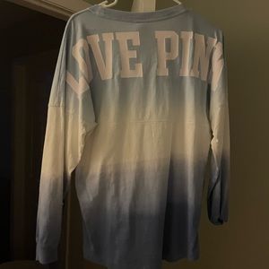 Tie dye Varisty crew from Pink